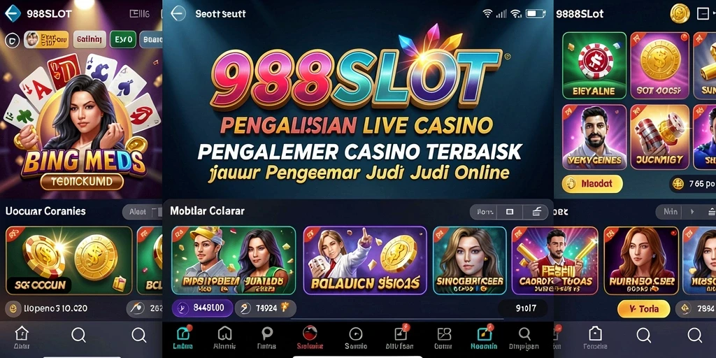 Gameplay seru di aplikasi Live Casino 988SLOT.