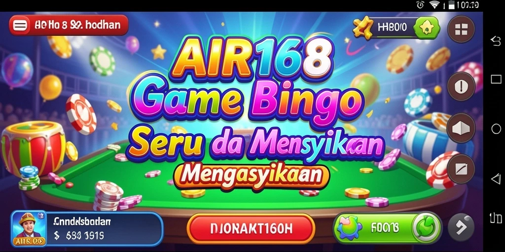 Tampilan gameplay Bingo yang menegangkan dan interaktif.