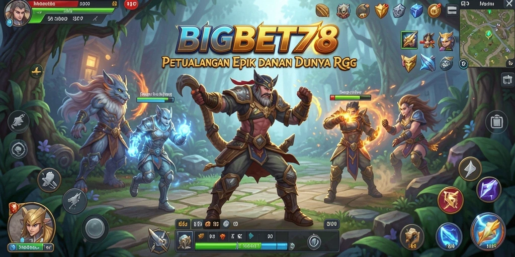 Tangkapan layar menunjukkan aksi mendebarkan dalam gameplay RPG.