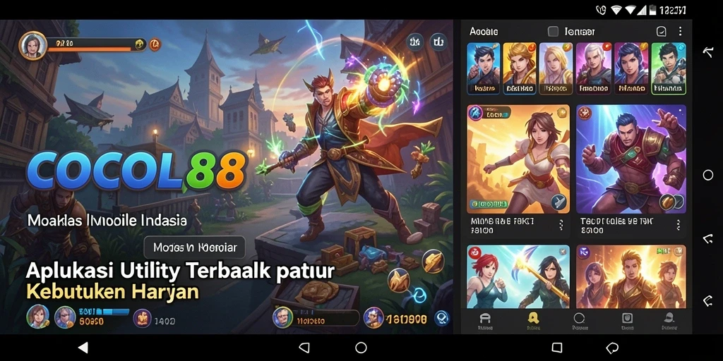 Tampilan antarmuka utama COCOL88 yang intuitif dan mudah digunakan.