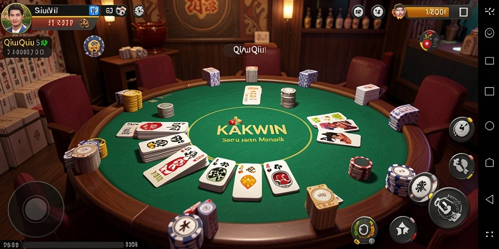 Tampilan gameplay KAKWIN yang menegangkan dan seru.
