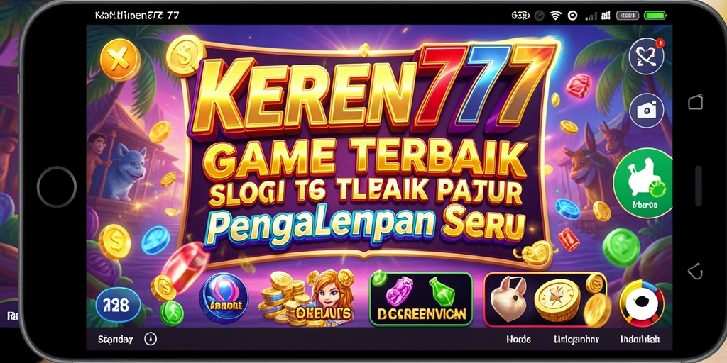 Gameplay Slot menarik di KEREN777 dengan fitur bonus.