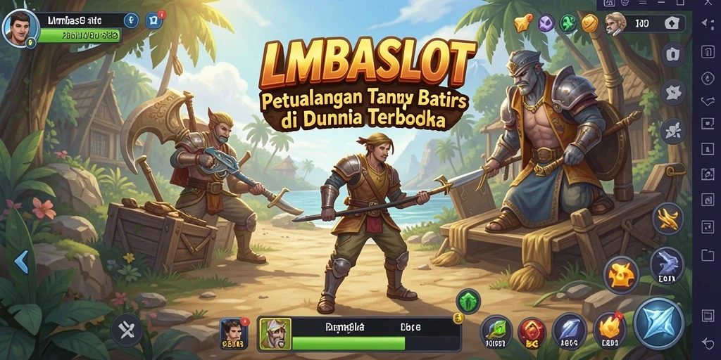 Tangkapan layar menampilkan gameplay Open World yang menakjubkan.