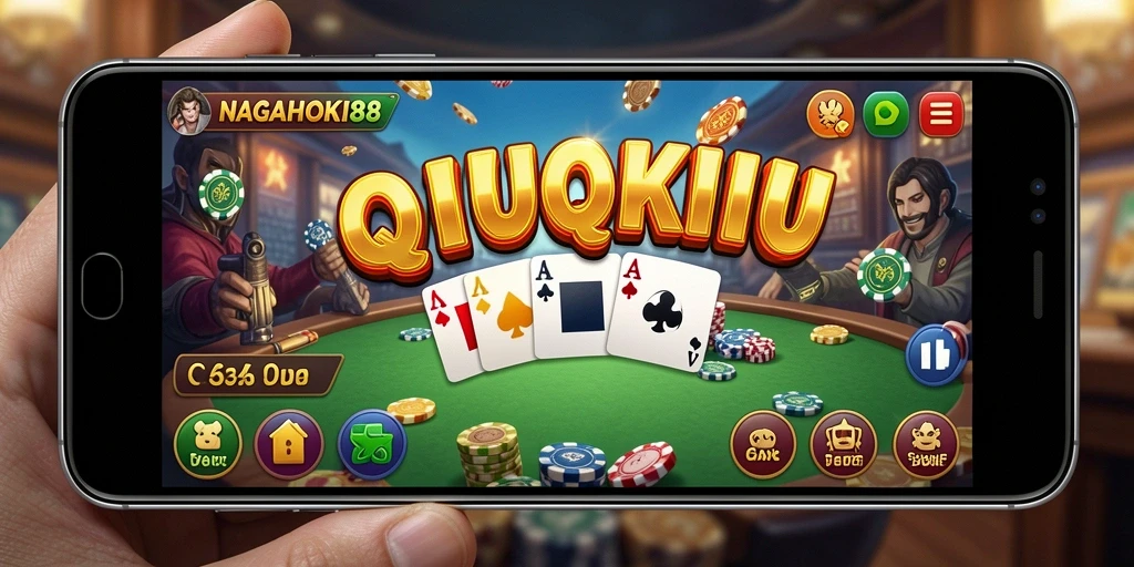 Gameplay QiuQiu yang seru dan menarik di NAGAHOKI88.