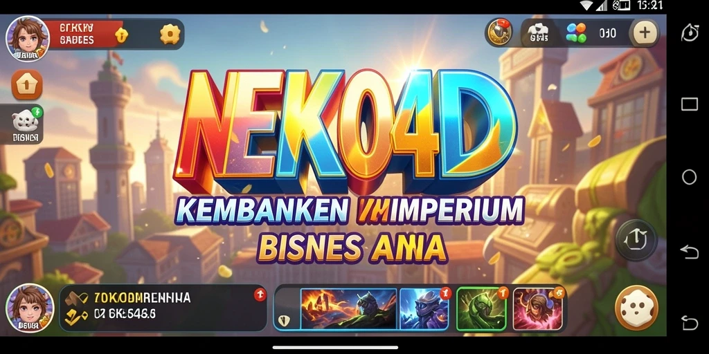 Tampilan menarik dari gameplay NEKO4D yang penuh strategi Tycoon.
