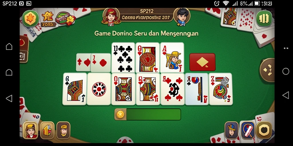Tampilan gameplay Domino yang memukau dan menarik di SP212.