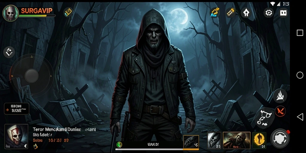Gameplay SURGAVIP yang penuh ketegangan dan teror.